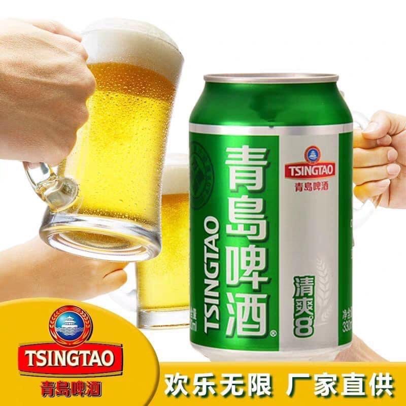 Bia Tsingtao Bia thanh đảo lon 330ml