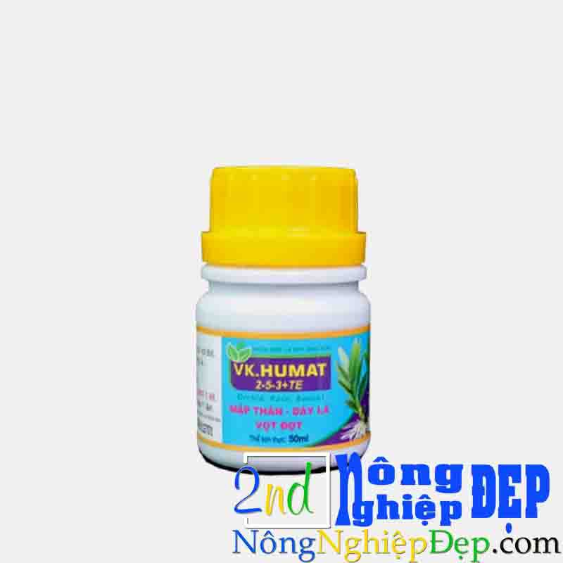 Phân Làm Mập Cây VK HUMAT 50ml - Mập Thân - Dày Lá - Vọt Đọt