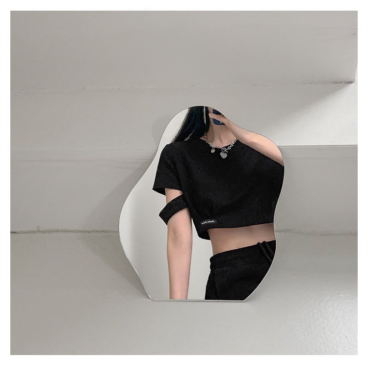 Áo Thun Tay Ngắn Hở Rốn Thời Trang Mùa Hè Dành Cho Nữ