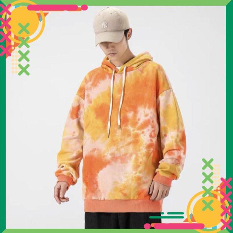 [Free Vận Chuyển] Áo Hoodie Nỉ Loang Màu Nam Nữ Kiểu Mới Siêu Hot Thời Trang AJ | BigBuy360 - bigbuy360.vn