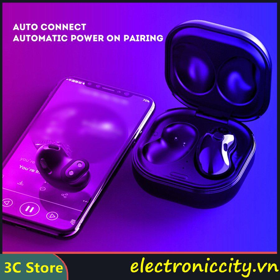 Tai Nghe Bluetooth Không Dây R180 TWS 5.0 Nghe Nhạc Em Nhẹ Tai Nghe Không Dây Pin 5h thời gian sạc nhanh gọn nhẹ