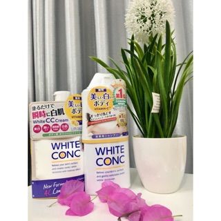 White conc sữa tắm trắng 360ml