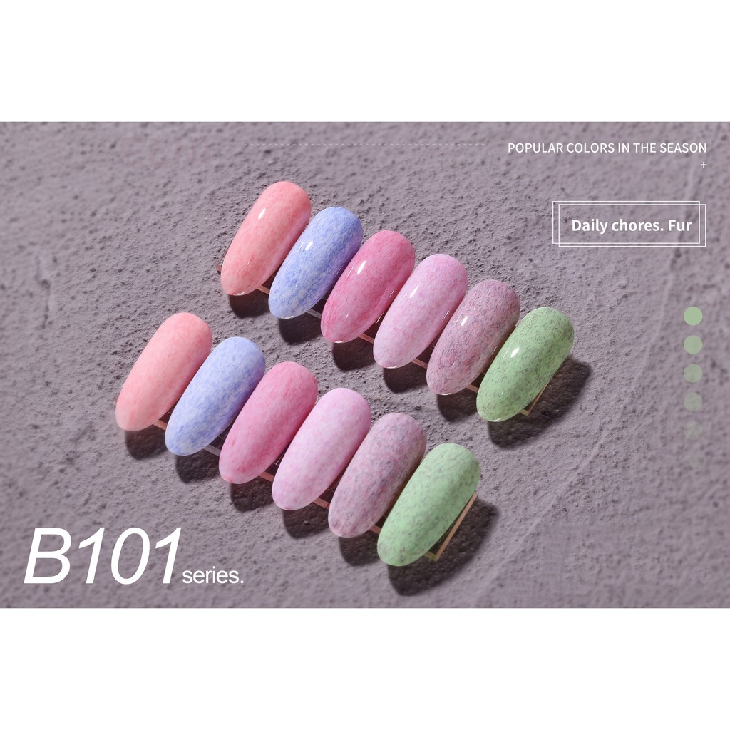 Sơn gel lông JINJU mã B101 chai 15ml