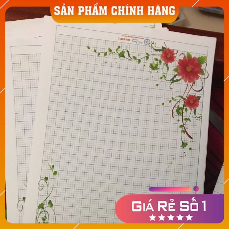 50 tờ giấy hoa Ánh dương