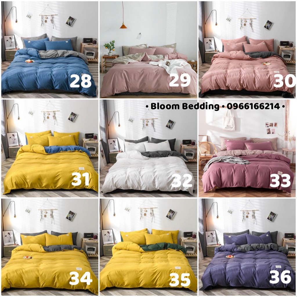 (Nhiều mẫu) Bộ Chăn Ga Gối Cotton Tici 4 món (Hàng loại 1) - Khách nhắn tin chọn mẫu