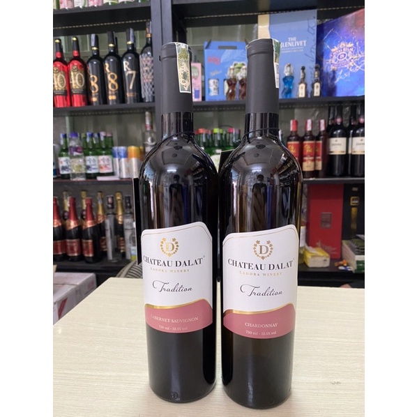 [Chính Hãng] Vang Đà Lạt  Chateau Dalat Tradition 12 750ml-