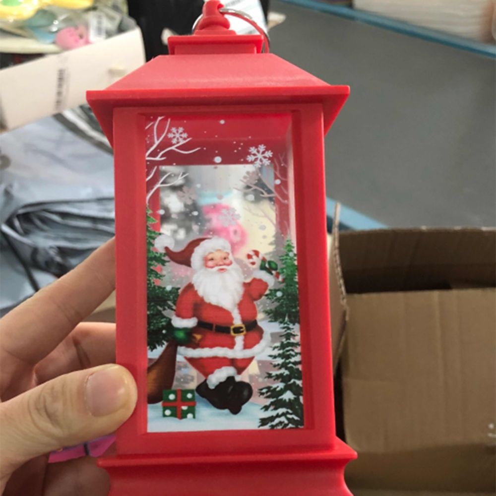 GOGOUP Người Tuyết Trang Trí Đèn Đường Mới Giáng Sinh