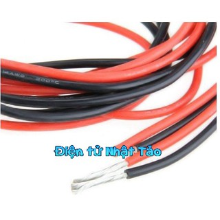 DÂY ĐIỆN SILICONE 22AWG (1 MÉT ĐƠN)