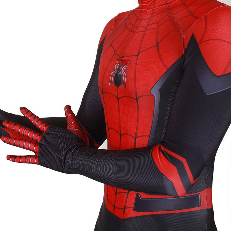 Bộ Áo Liền Quần Bodysuit Hóa Trang Nhân Vật Siêu Anh Hùng Người Nhện Spider Man Dành Cho Người Lớn Và Trẻ Em