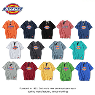 Áo Thun Tay Ngắn Dáng Rộng In Chữ Dickies Size S-2Xl Thời Trang Cá Tính Cho Cặp Đôi