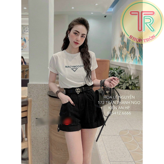 Áo thun phông thời trang nữ co dãn chất cotton nhiều màu