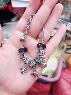 Vòng charm bạc Thái