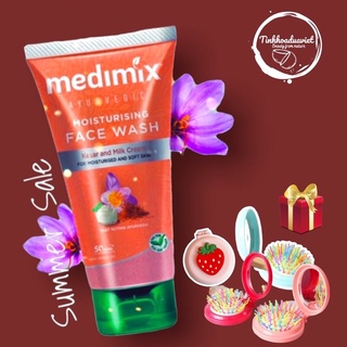 Sữa Rửa Mặt Medimix Nghệ Tây - sạch mụn, trắng da, cấp ẩm, mịn da
