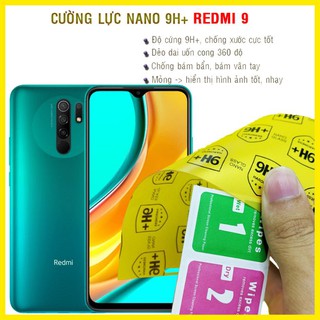 Dán cường lực dẻo nano Xiaomi Redmi 9