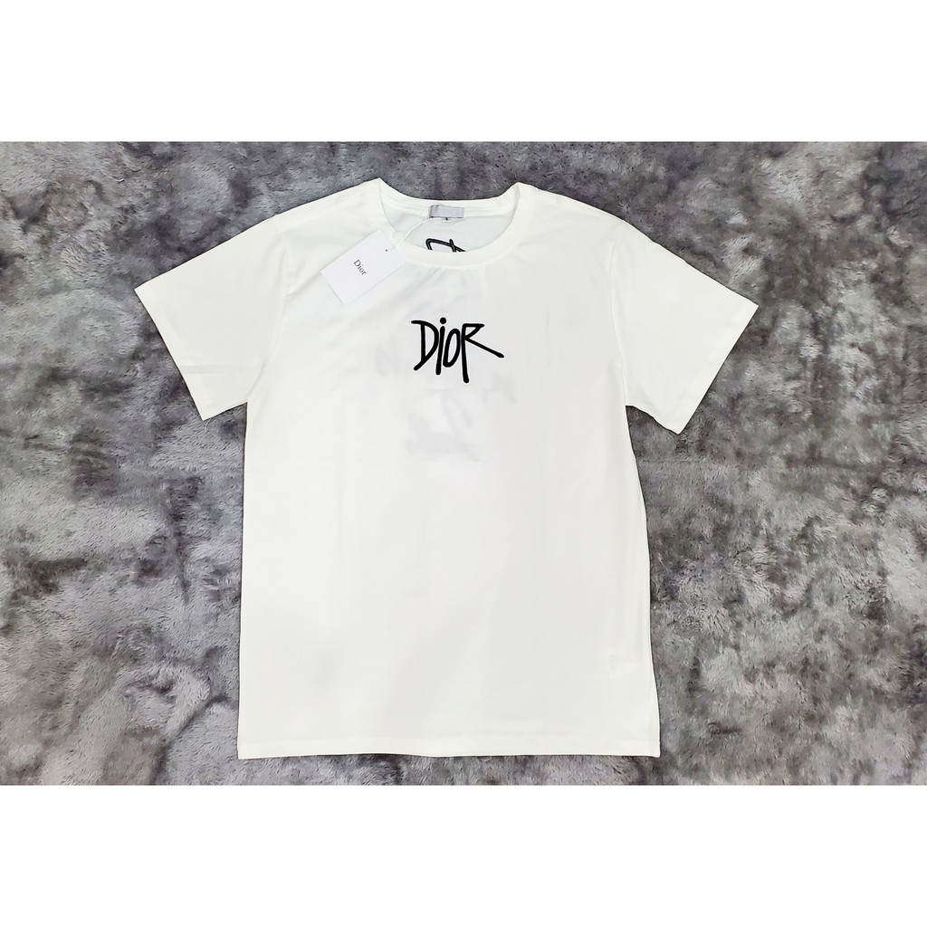 Áo Thun Cao Cấp Unisex Di.or Chữ Thêu | BigBuy360 - bigbuy360.vn