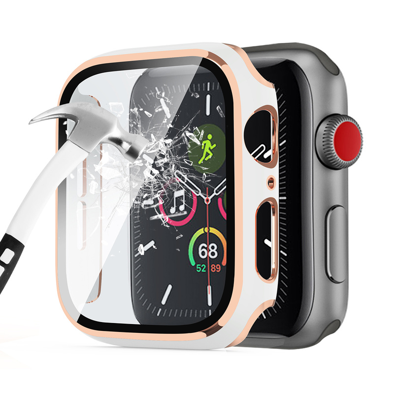 Ốp Lưng Pc Cứng Bảo Vệ Toàn Diện Cho Apple Watch Se Series 6 / 5 / 4 / 3 / 2 / 1