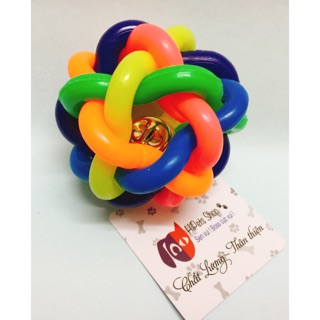 Đồ chơi bóng bảy sắc cho chó mèo