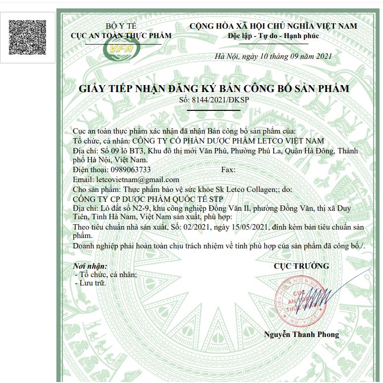 Viên uống trắng da, mờ nám Collagen + Glutathion. Hộp 30 viên