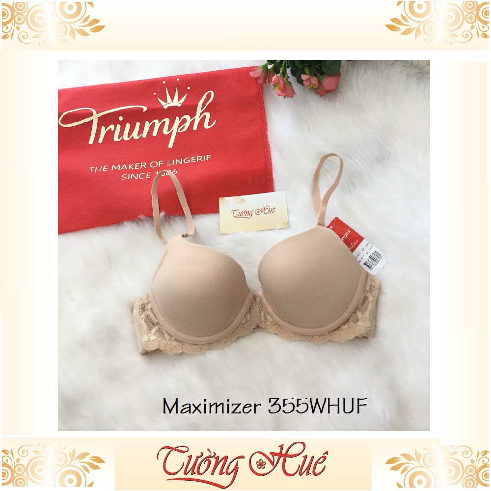 SALE SALE SALE - Áo lót nữ Triumph Maximizer 355 WHUF áo ngực trơn cài trước.