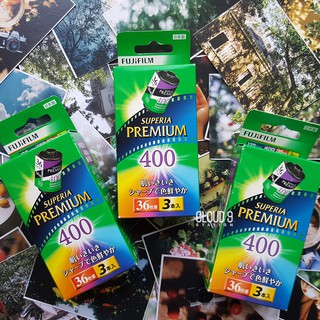 Fuji Superia Premium 400 - 36 kiểu ( outdate - date 10/ 2020 )