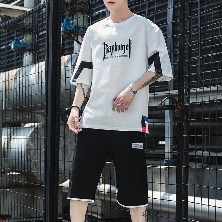 Bộ Quần Áo Nam, Thun Nam Mùa Hè Màu Trắng BD10 | BigBuy360 - bigbuy360.vn