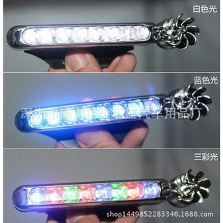 Bộ 2 đèn led năng lượng gió trang trí xe hơi ô tô