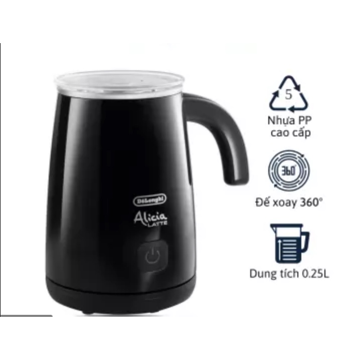 [Delonghi EMF2] Máy đánh sữa Delonghi Alicia EMF2.BK