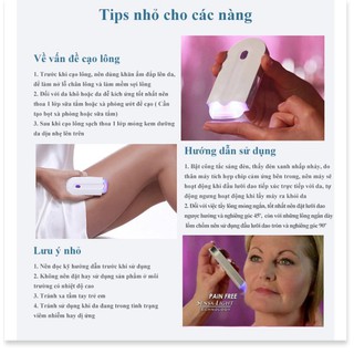 Máy triệt lông cầm tay cảm ứng