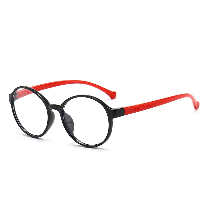 Mắt kính gọng tròn chống bức xạ cho trẻ em tùy chọn màu sắc