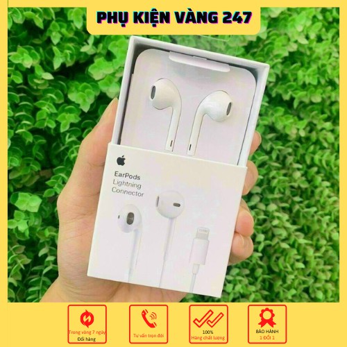 Tai nghe iphone 7 ⚡ ZIN HÃNG ⚡ Tai nghe ip 7 dùng được cho từ iphone 7, IOS 10 trở lên bảo hành 1 đổi 1 trong 3 tháng