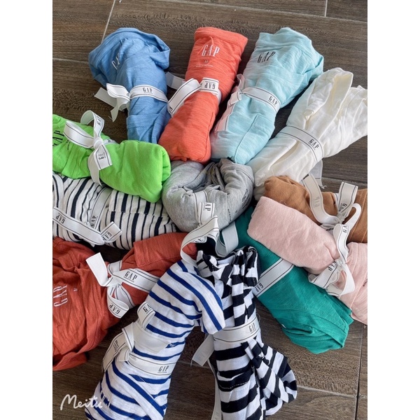 Áo thun dài tay xuất dư Gap