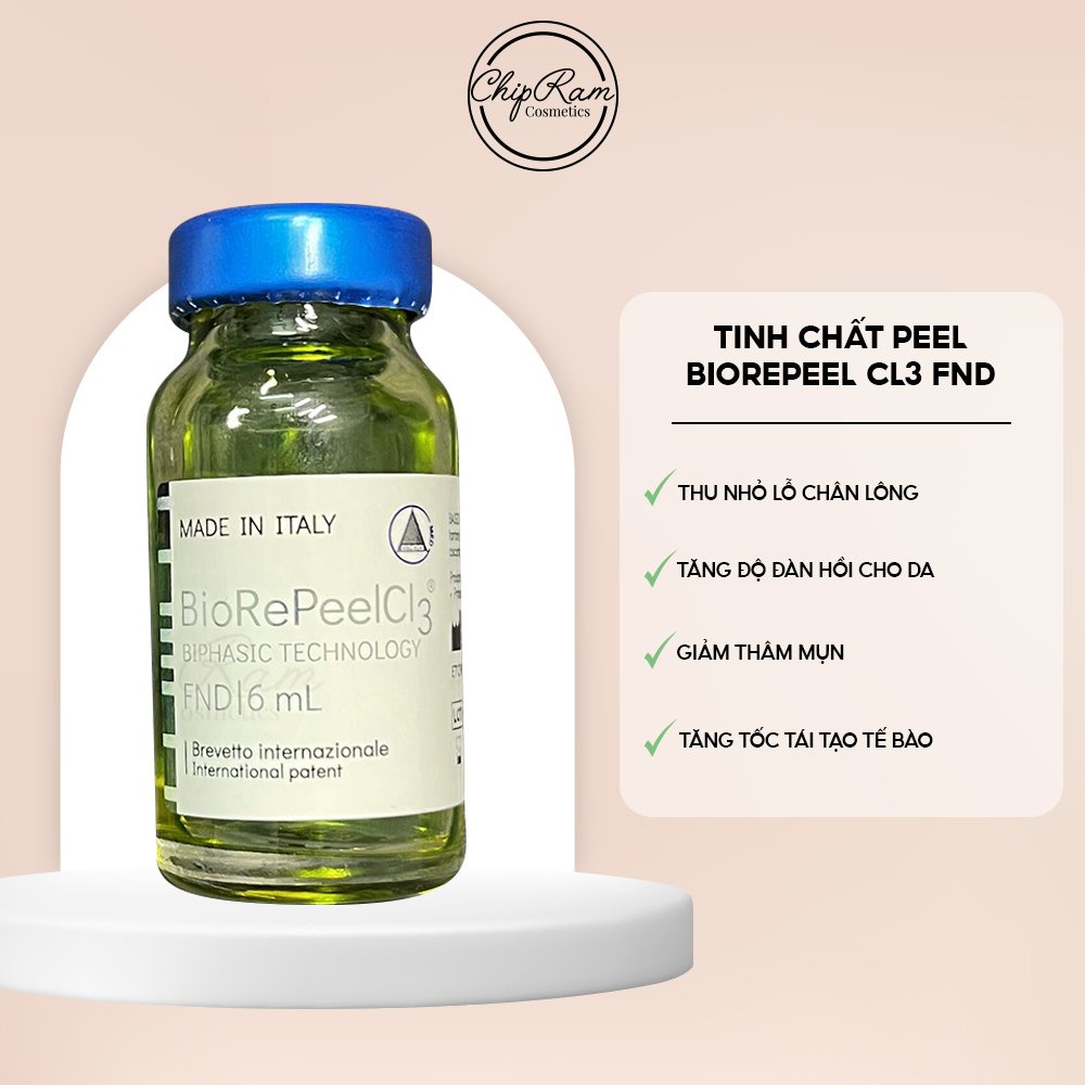 Tinh Chất Peel ( Thay Da) Căng Bóng Giảm Mụn BioRePeel Cl3