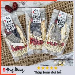THUỐC BẮC HẦM GÀ Hồng Bàng - THẬP TOÀN ĐẠI BỔ (gia vị thuốc bắc tiềm gà bổ dưỡng thơm ngon nguyên liệu loại 1)