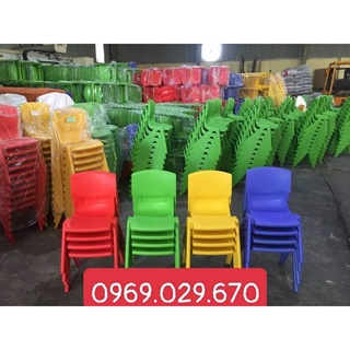 Ghế đúc mầm non hàng loại 1 dùng cho trường mầm non, nhóm trẻ