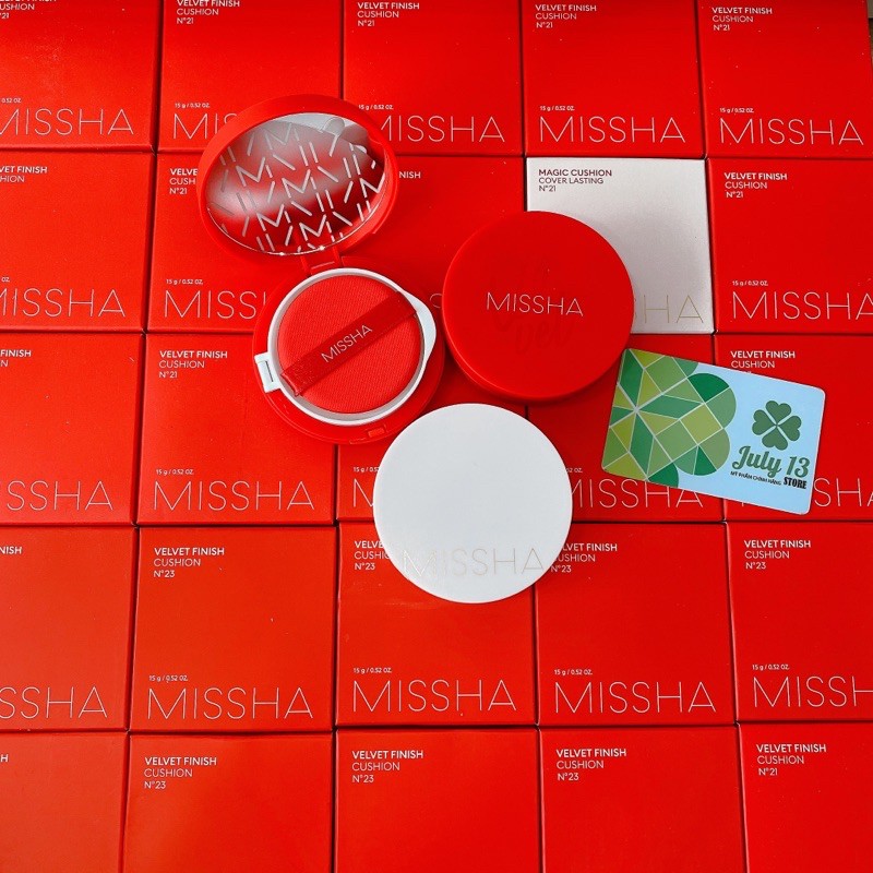 Missha Velvet Finish Cushion ❗️❤️ 🌈 Phấn nước Missha Velvet Finish Cushion Spf50/PA+++