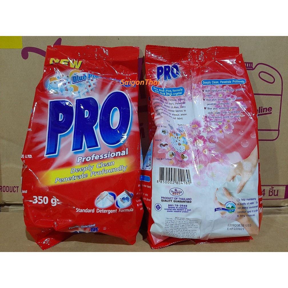 Bột giặt PRO 350gr - hàng Thái Lan LION