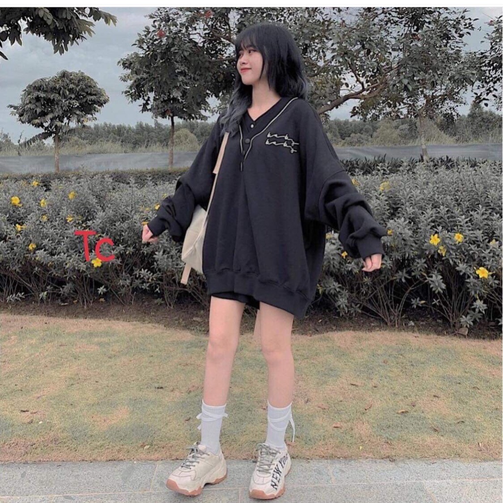 SWEATER NỮ TRÙM MÔNG KUTE , ÁO NỈ NỮ FORM 40-60KG
