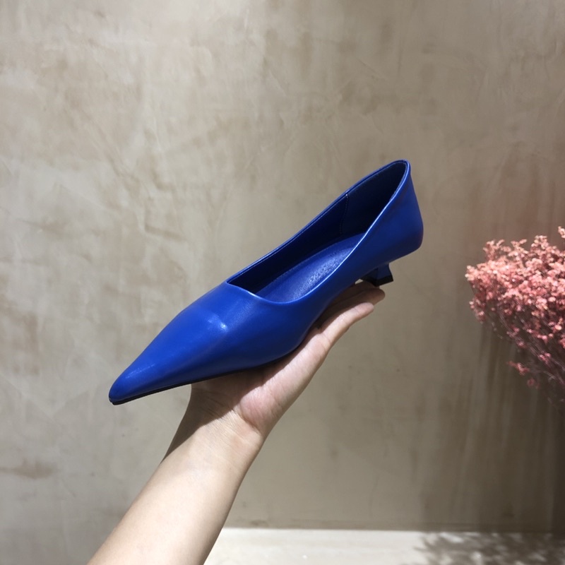 Giày mũi nhọn gót 3p mẫu mới 2021