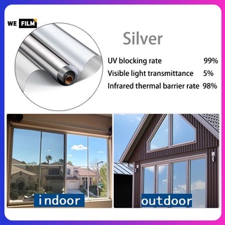 [Free Tool] One Way Window Film 50cm Glass Film UV Protection Privacy  Window Sticker Keep Privacy Window Tint Heat Control