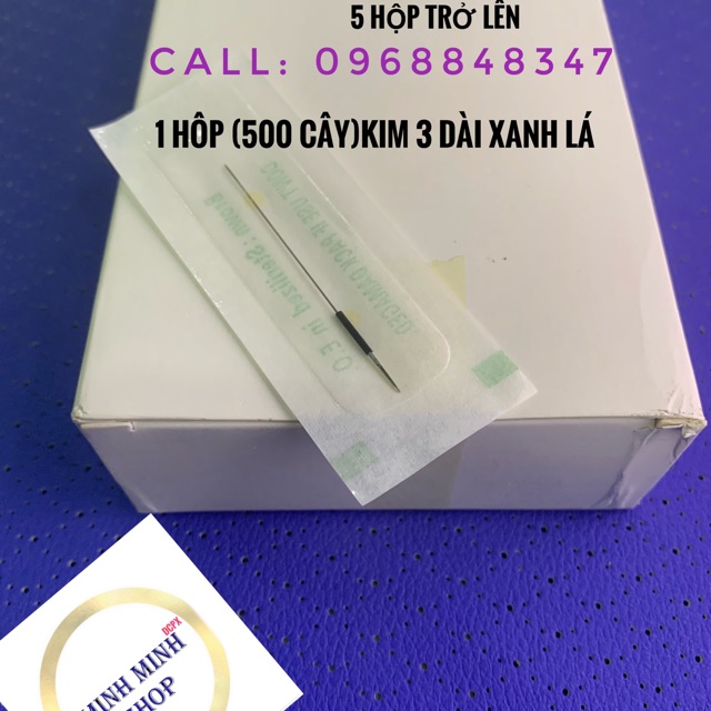 Kim 3 Tròn Dài Xanh Lá, Kim 3 Tròn Dài Xanh Biển, Kim 3 Tròn Phổ Thông