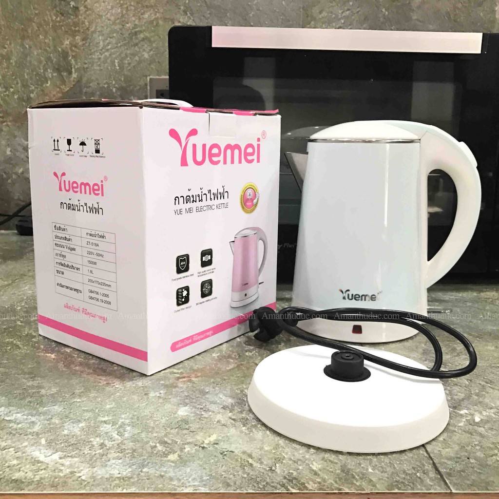 Ấm đun siêu tốc Yuemei Thái Lan 1.8L