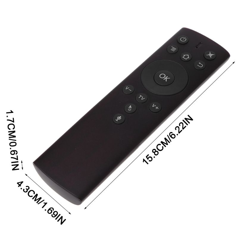 Điều Khiển Từ Xa Con Quay Hồi Chuyển Bằng Giọng Nói Bluetooth 2.4G IR Cho TV / Máy Chiếu / Set-Top Box HT