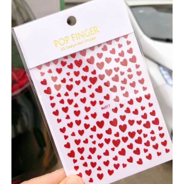 Sticker trang trí nail  ME017