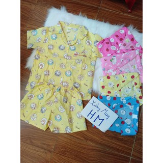 Combo 10 bộ pizama kate hình thật