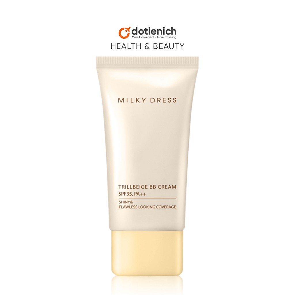 Kem lót trang điểm Milky Dress Trillbeige BB Cream