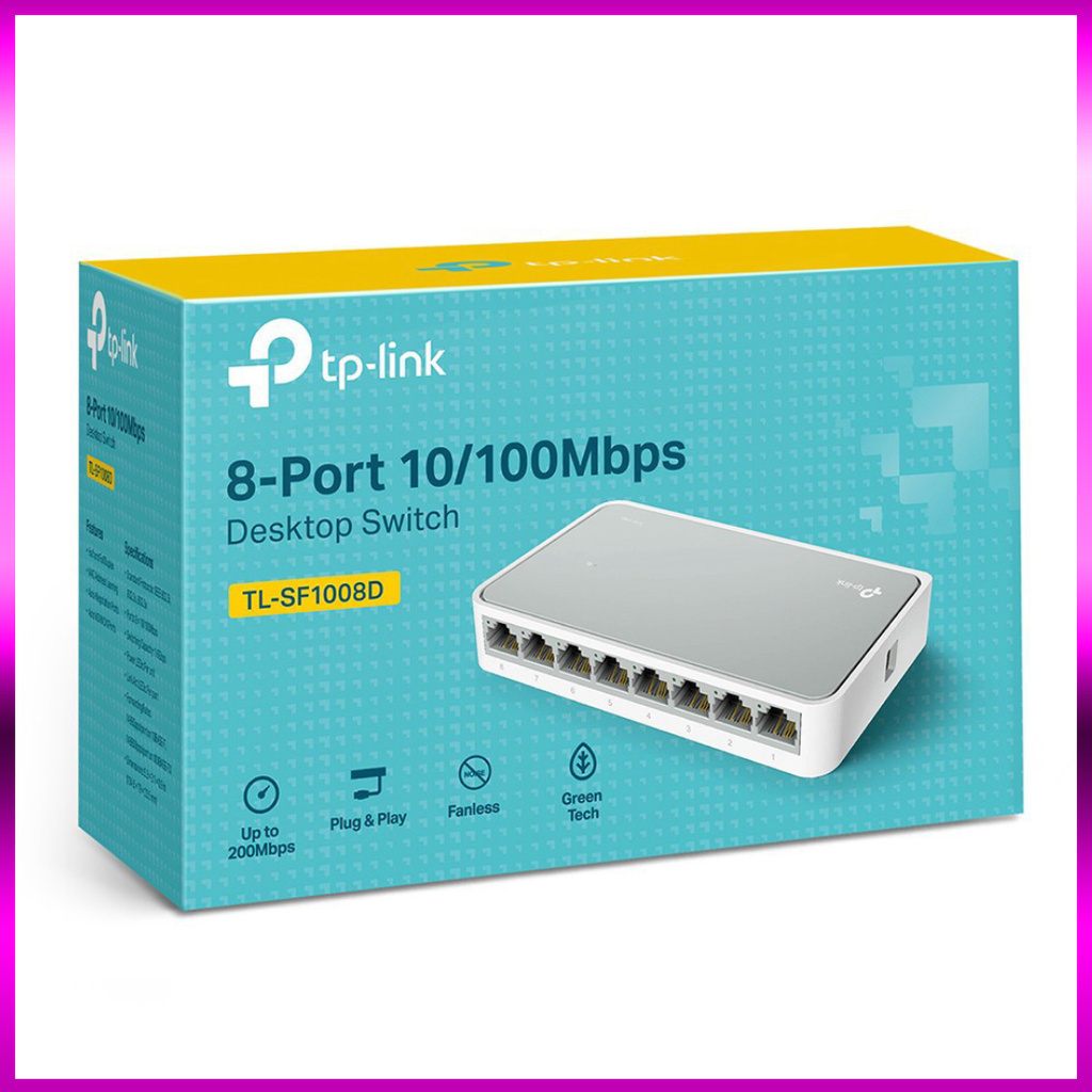 [xả hàng] Swith chia mạng TPLink 8 Cổng hàng chính hãng