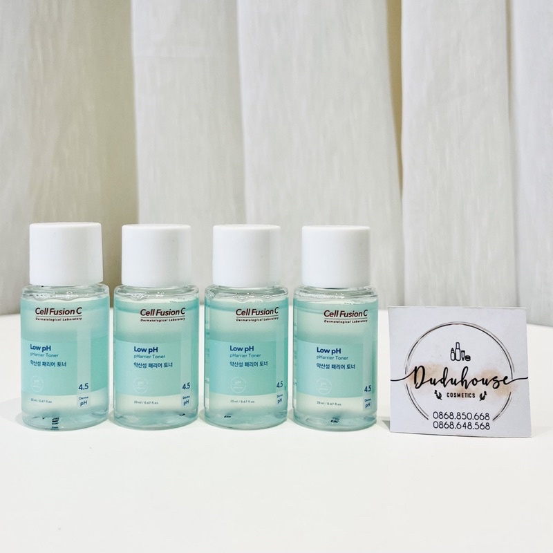 Nước hoa hồng Cell Fusion C Low Ph Pharrier Toner Minisize 20ml