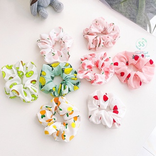 [Cute] Dây cột tóc, thun buộc tóc Retro trái cây dễ thương