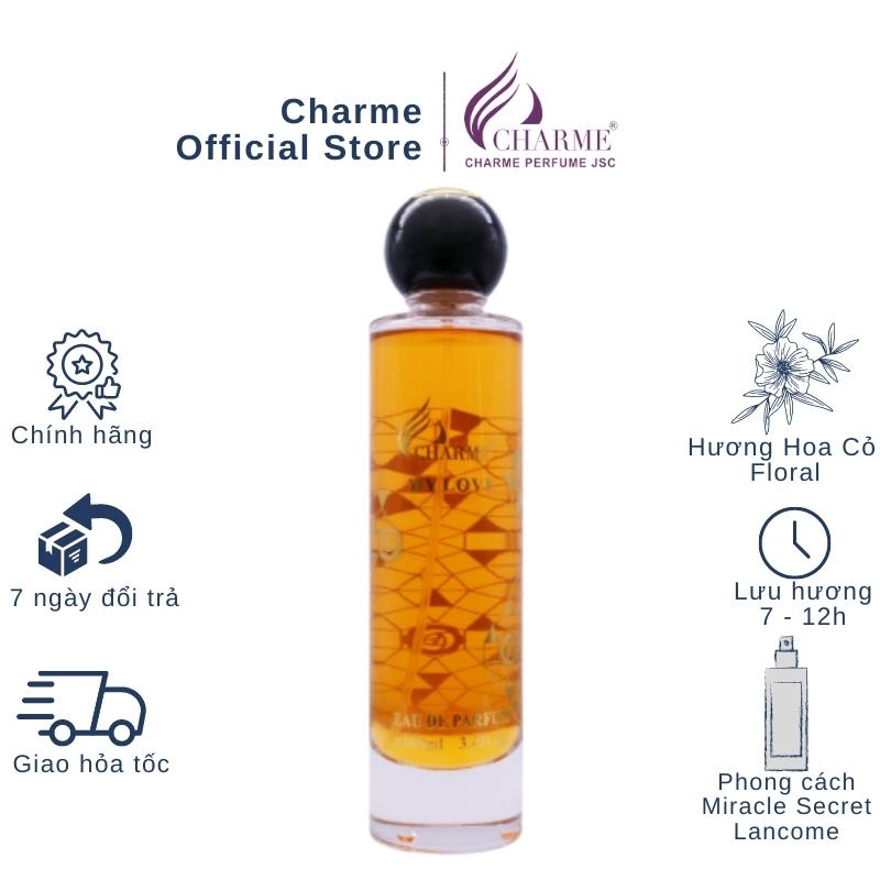 Nước hoa Charme My Love 100ml