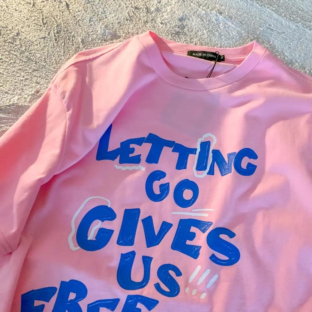 NRVP Áo Thun 100% Cotton Dáng Rộng Thời Trang Hàn Quốc Cho Nữ